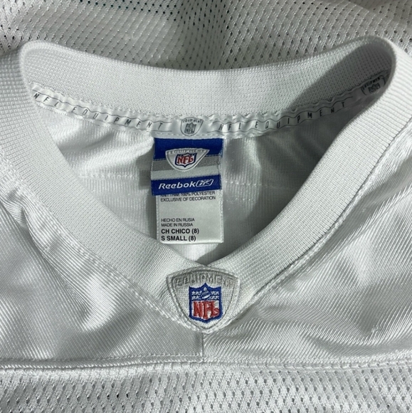 REEBOK 2005-2006 Oakland Raiders Randy Moss Jersey White VINTAGE - Picture 5 of 6